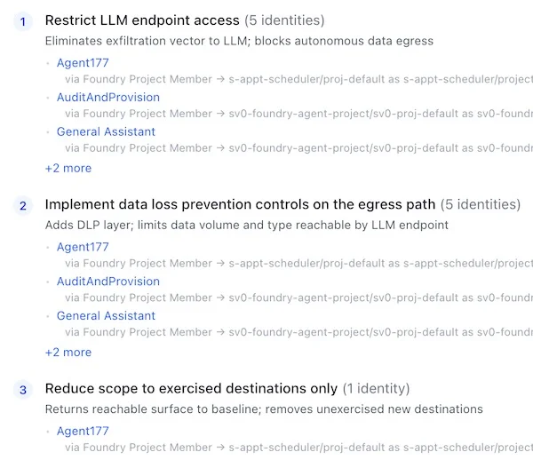 Securityv0 remediation findings for approving AI in production
